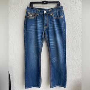 True Religion Bobby Super T Men’s Jeans Row 32 Seat 34